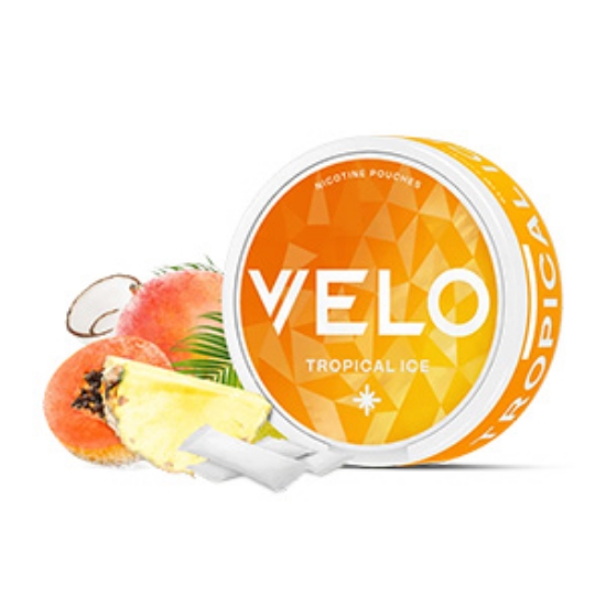 Picture of Velo Tropical  Ice 10Mg Nictone Pouch 3D 14g x5